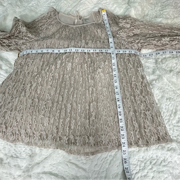 Lauren Conrad Lace Cold-Shoulder Blouse - Picture 12 of 14